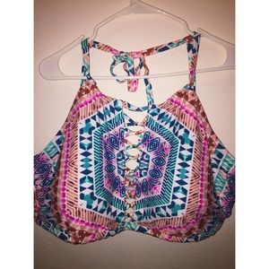 Plus size Halter bathing suit top